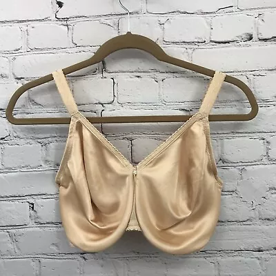 Wacoal Bra Womens 34G Minimizer Simple Shaping Underwire Beige 857109 • $24.99