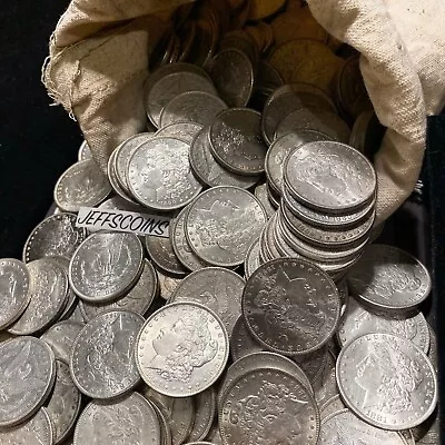 ✯ AU/UNC Morgan Silver Dollars From Bag Roll Estate Hoard Sale✯ • $84.50