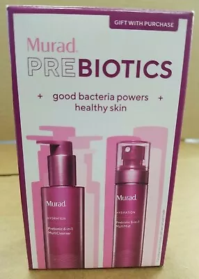 Murad❤Prebiotics❤Travel Set 4 In 1❤Cleanser 0.17 Oz & Multi Mist .14 Oz • $15.99