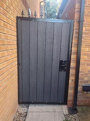 Composite Gate Side Gate Gate Security Gate Metal Composite UK • £533.63