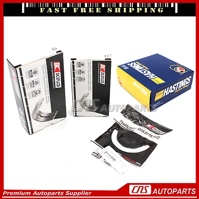 Fits Acura Integra 1.7L 1.8L DOHC B17A1 B18A1 B18B1 Engine Bearing Piston Rings • $74.96