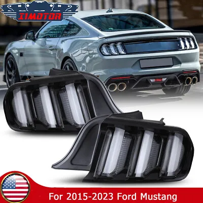 LED Sequential Tail Lights For 2015-2022 Ford Mustang Euro Style Brake Lamps  • $272.75