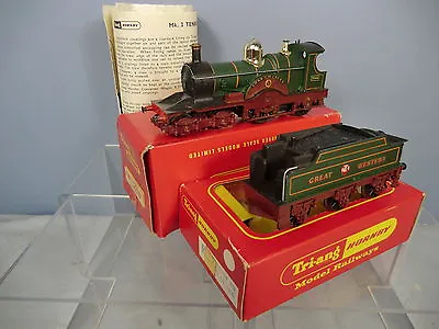 TRI-ANG RAILWAYS MODEL No's .R354 & R37  GWR  4-2-2  LORD OF THE ISLES     MIB  • £195