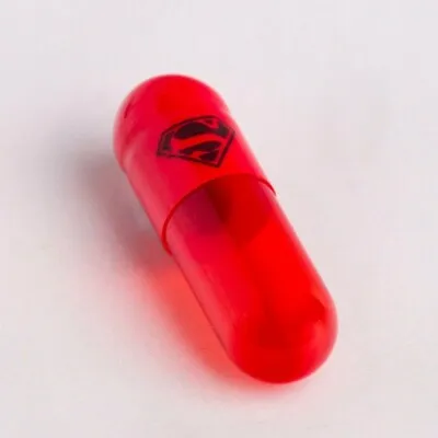 1000 X Empty Gelatin Capsules Size 1 Joined - Red Super Caps • $50