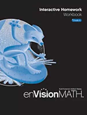 EnVision Math: Interactive Homework Workbook Grade 6 • $22.90