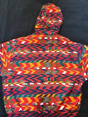 Stunning Rare MISSONI Mens Multicolour Hoodie Jacket Medium-Large - Head-turner! • $217.80