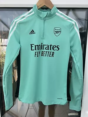 £15.99 • Buy Lovely Arsenal Womens 1/4 Zip Training Jacket Asult Small 8/10