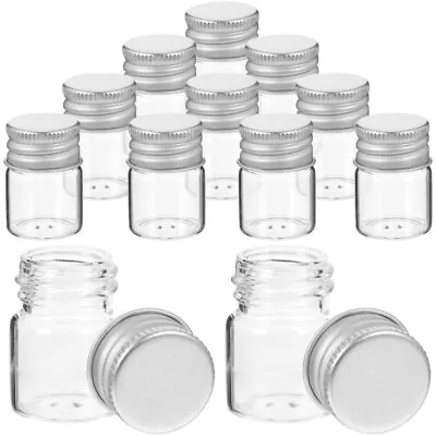 12 PCS Small Mason Jars Airtight Glass Canister Sealed Glass Jar Jars Glass • £7.92