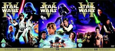 £18.99 • Buy Star Wars The Original Trilogy Set Unaltered Theatrical Cinema Release Cinematic