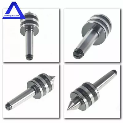 MT3 Live Center Morse Taper 3MT Triple Bearing Lathe Shaft For CNC 0.0003  • $23.71