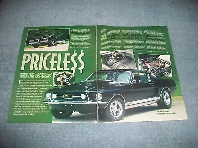 1967 Ford Mustang GT Fastback RestoMod Article  Pricele$$   • £11.56