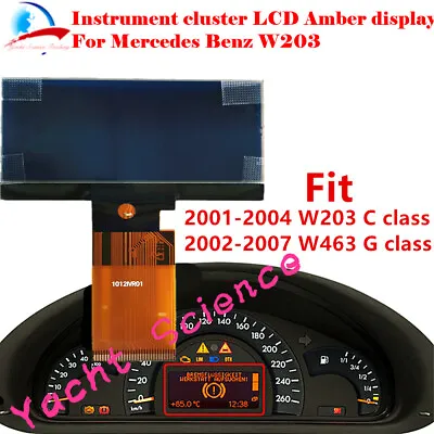 Speedometer Cluster VDO LCD Screen Instrument Fit For Mercedes Benz W203 C-Class • $55