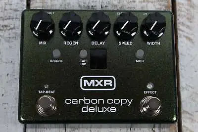 MXR Carbon Copy Deluxe Analog Delay Pedal M292 Electric Guitar Effects Pedal • $229.99