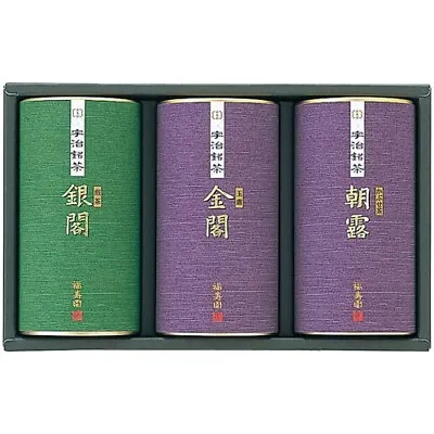 Japanese Uji Tea Gift Set MG-100A Gyokuro Sencha Kabusecha 150g 140g Set Of 3 • $162