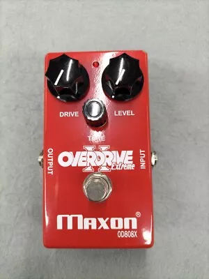 Maxon OD808X Overdrive Guitar Effects Pedal Used W/box Made In Japan • $104.49