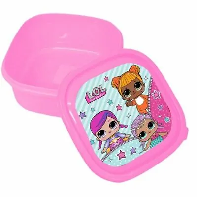 LOL Surprise Lunch Box School Snack Sandwich Pretty Pink / Size 13.5cm X 6cm • £5.99