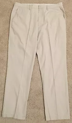 J.Crew Men’s Light Colored Khaki Pants Lightweight 100% Cotton Size 36/32 EUC! • $24.99