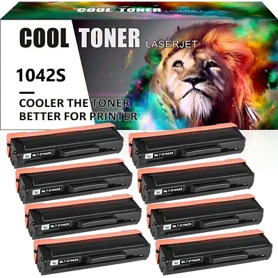 8PK MLT-D1042S Toner For Samsung ML-1860 ML-1865 1865W SCX-3200 SCX-3205 3205W • £60.10