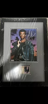 Celebrity Authentics Mad Max 8x10 Mel Gibson • $500