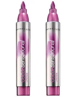 (Pack 2) Maybelline New York Colorsensational Lipstain Plum Flushed 0.1... • $34.89