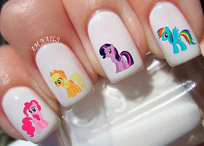 My Little Pony Nail Art Stickers Transfers Decals Set Of 46 - A1219 • $4.50