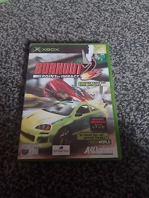 Burnout 2: Point Of Impact (Microsoft Xbox) Complete • £8.50