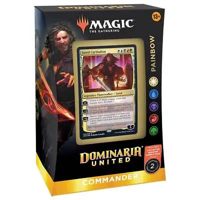 MTG Magic The Gathering: Dominaria United Painbow Commander Deck • $58.95