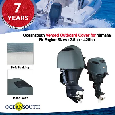 Oceansouth Outboard Motor Vented / Running Cover For Yamaha • $59.10