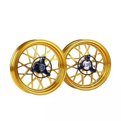 MOS Forged Aluminum Alloy Wheels FS-20 For Yamaha NMAX 155 2020-2023 - Gold • $1073.64