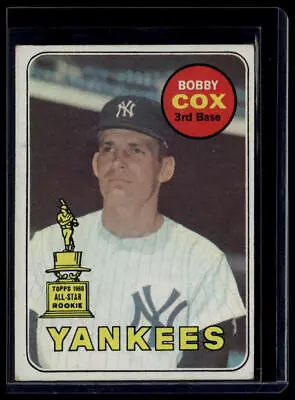 1969 Topps #237 Bobby Cox VG • $0.99