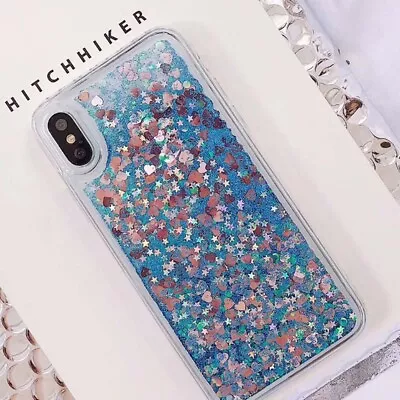 For OPPO VIVO Phone Quicksand Case Cover Bling Glitter Liquid Soft Gel Back Girl • $4.26