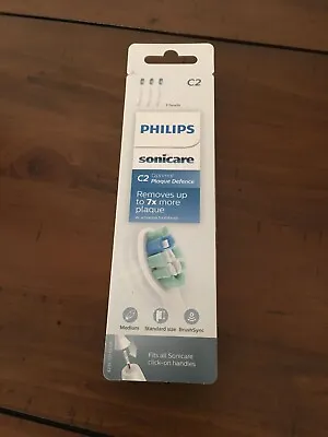 $25 • Buy Philips Sonicare Genuine Plaque Control ToothBrush Heads 3Pk HX9023/67