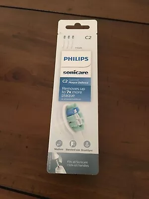 $25 • Buy Philips Sonicare Genuine Plaque Control ToothBrush Heads 3Pk HX9023/67