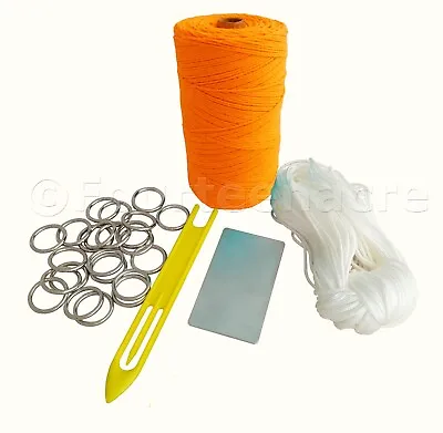 Spun Polyester Purse Net Kit In Orange (ferret Netstwinelong Nets) • £33.97