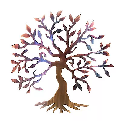 Tree Of Life Wall Art Decor Metal Iron Hanging Tree Sculpture Home Decorations • $23.03