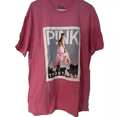 P!NK Pink Alecia Moore Summer Carniival 2023 Large Shirt Official New Free Ship • $47.50