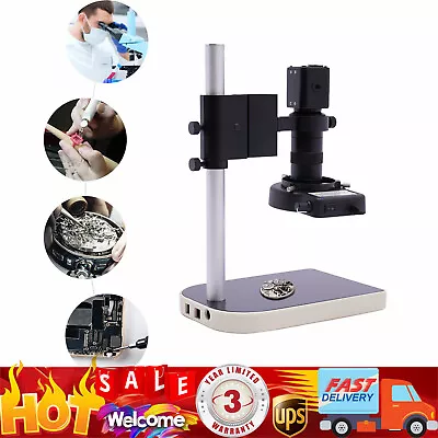 16MP HDMI Video Microscope HD Industry Camera 1080P 60FPS 10-180X Digital Camera • $98.70