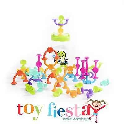 $58.79 • Buy Fat Brain Squigz 2.0: Flexible Suction Toys For Kids - Creative Fun
