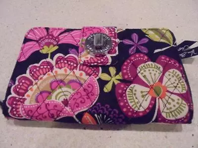 Vera Bradley Pirouette Pink Accordian Wallet New Without Tags ~ Low Fast Shipng! • $16.99