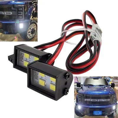 NHX RC LED Pod Light Bars (2) : TRX-4 / SCX10 / CEN Ford F450 • $19.95