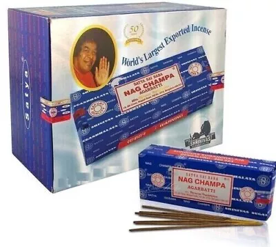 Satya Sai Baba Nag Champa Incense Sticks Agarbatti Box 1 KG • $69.34