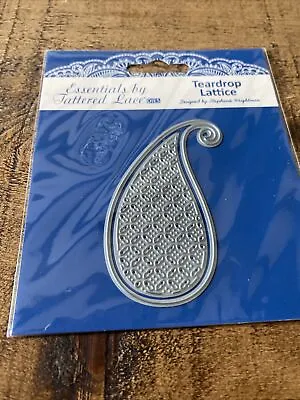 Tattered Lace Teardrop Lattice Die  • £1.75