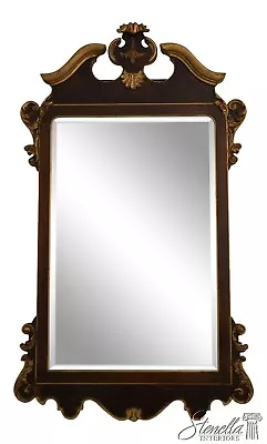 63394EC: LABARGE Italian Made Georgian Walnut Mirror • $595