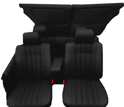 Seat Covers For Mercedes Benz W123 Saloon 3. Series Black • $929.94