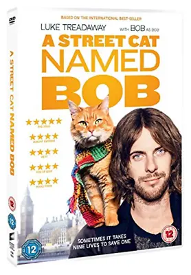 A Street Cat Named Bob Robin Williams 2017 DVD Top-quality Free UK Shipping • £2.06