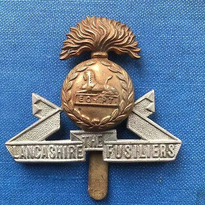 Lancashire Fusiliers Bi Metal Cap Badge #1 • £6.99