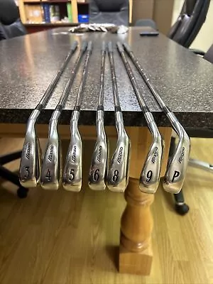 Vintage Mizuno Gold Golf Iron Set 3-PW Iron Set. Regular Flex Steel Shafts. • $50