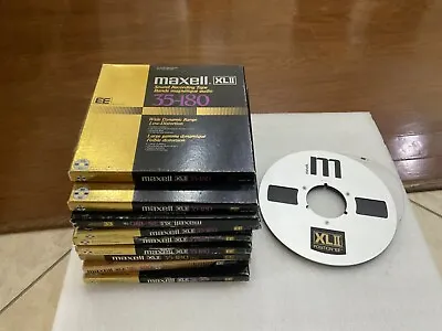 Maxell XLII 35-180 Position EE 10.5  X 1/4  Metal Reel To Reel Tape • $90