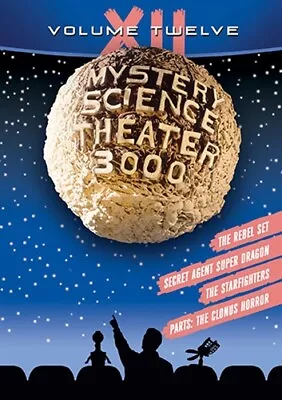 MYSTERY SCIENCE THEATER 3000 VOLUME XII 12 New Sealed 4 DVD Set MST3K • $44.97