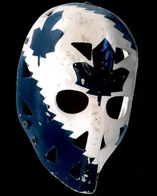 Goalie Mask Of Mike Palmateer Toronto Maple Leafs 8x10 Photo • $5.43